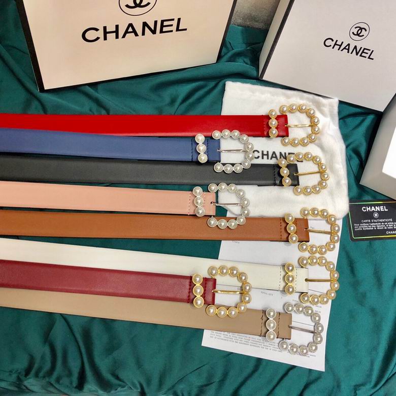 Chanel Belt 30mmX95-110cm 7D46